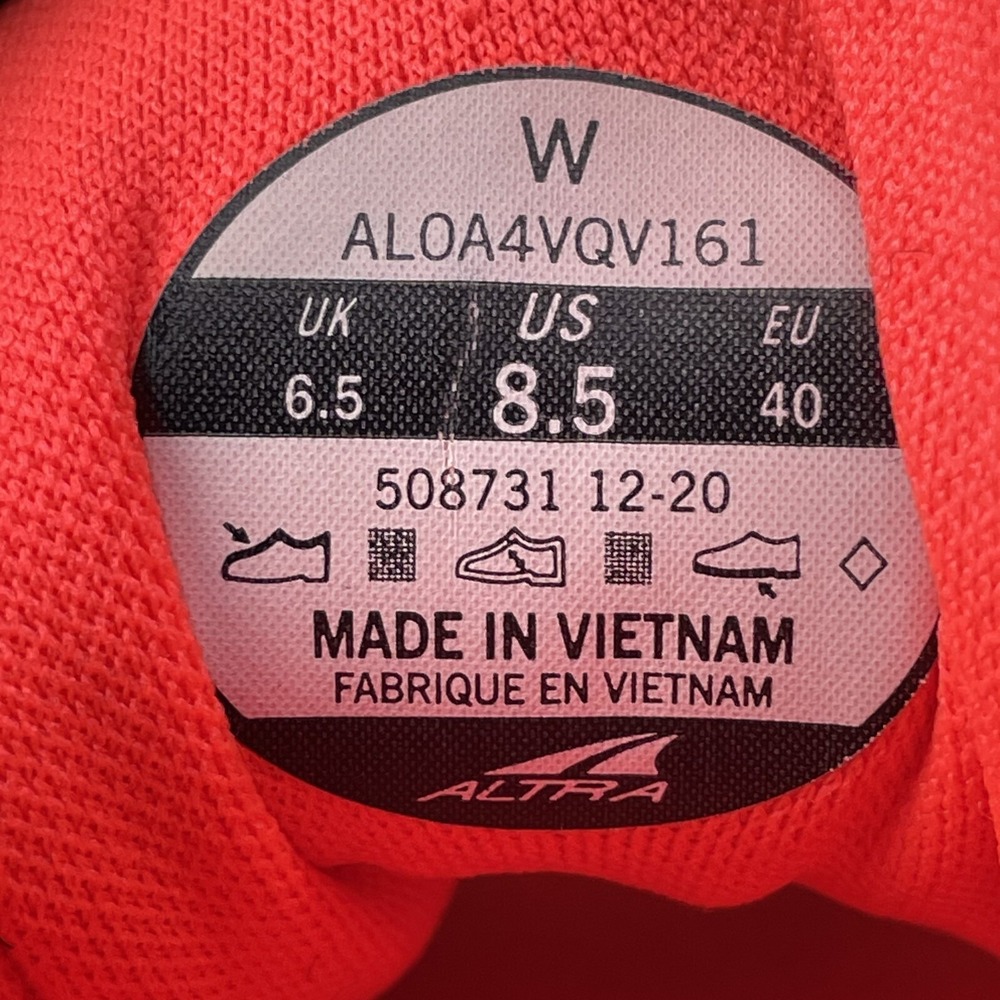 Altra Rivera Road Running Shoes Women's 8.5 Gorpcore Sportswear Training Trail - Picture 9 of 11